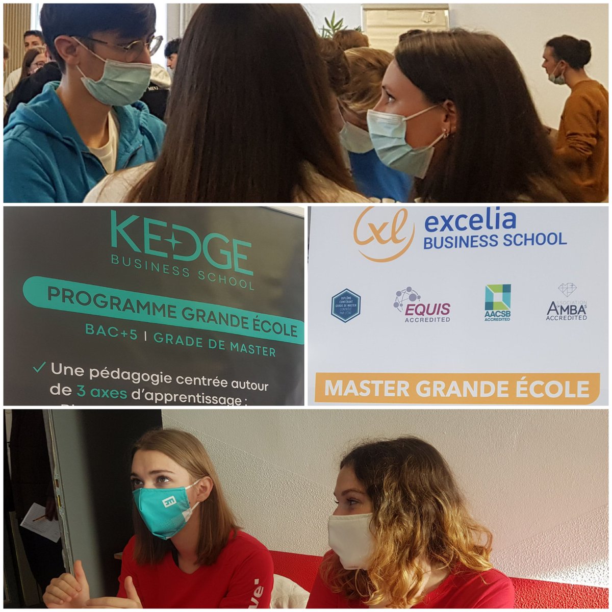 salliouxbel's tweet photo. Forum grandes écoles de @LvvNumerique bat son plein. Au programme : conférences, témoignages anciens, directeurs, conseils. rires, émotions, rencontres 👍🙏 à tous #ambition #CPGE #ECT
#continium @MazurierNicolas @DSDEN79 @leclercarno @YannickThevenet @Prefet79 @NiortAgglo https://t.co/rFSubv871u