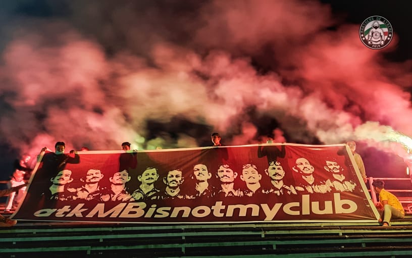 mohun_bagan1889's tweet photo. Respect the legacy or get lost

#ATKMBisnotmyclub
#BreakTheMerger 
#OnlyMohunBagan https://t.co/faOI25dFgx