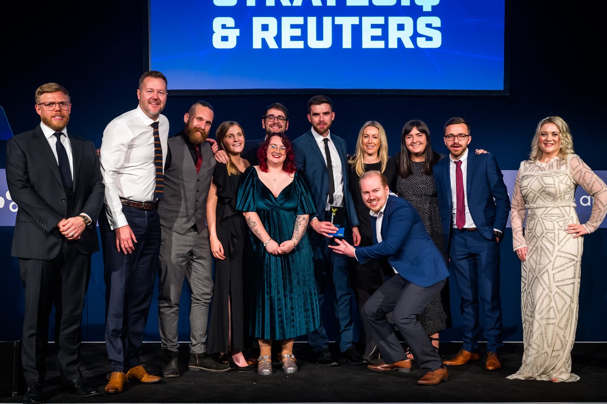 Rounding off an incredible week with a final shout-out to my <a href="/StrategiQ/">StrategiQ</a> colleagues for our win at the @uksearchawards this week
🥇 Best SEO Campaign (Large) / <a href="/Reuters/">Reuters</a> 
🥈 Best use of Content Marketing &amp;
🥈 Best use of Search (Third Sector) / <a href="/WNDLRAirAmb/">WNDLRAirAmb</a> &amp; <a href="/ChildrensAirAmb/">National Children's Air Ambulance</a>