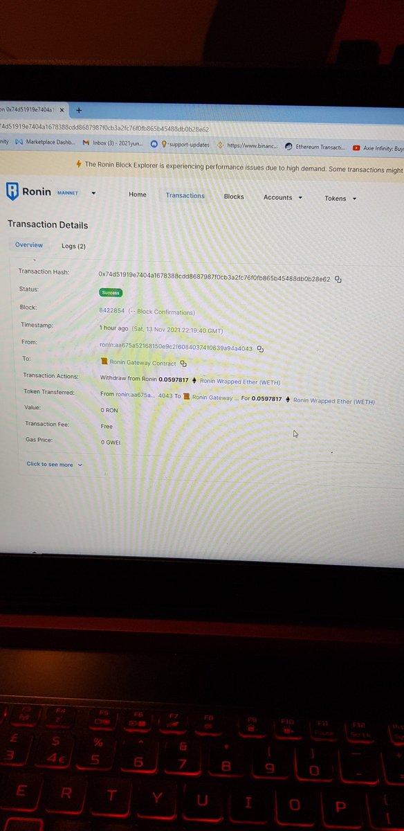 aeironking's tweet photo. @AxieInfinity Yup...I was not doing anything...i don't even know where's the ronin address came from...and my trezor was idle..never entered any pin..never pressed the confirm button...that's y i was not able to sleep few nights now since then..never heard anything from the devs..smh https://t.co/R5ntxDfV1y