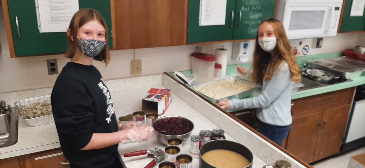 Thanks to <a href="/BrunswickHSSC/">Brunswick Student Council</a> <a href="/mrsbentleybhs/">stacey bentley</a> for preparing the staff lunch today. The food is coming together! #OneSchoolNoLimits