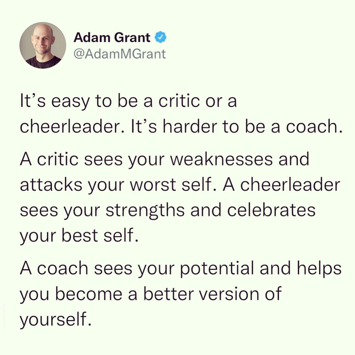 How fitting? We need more coaches!