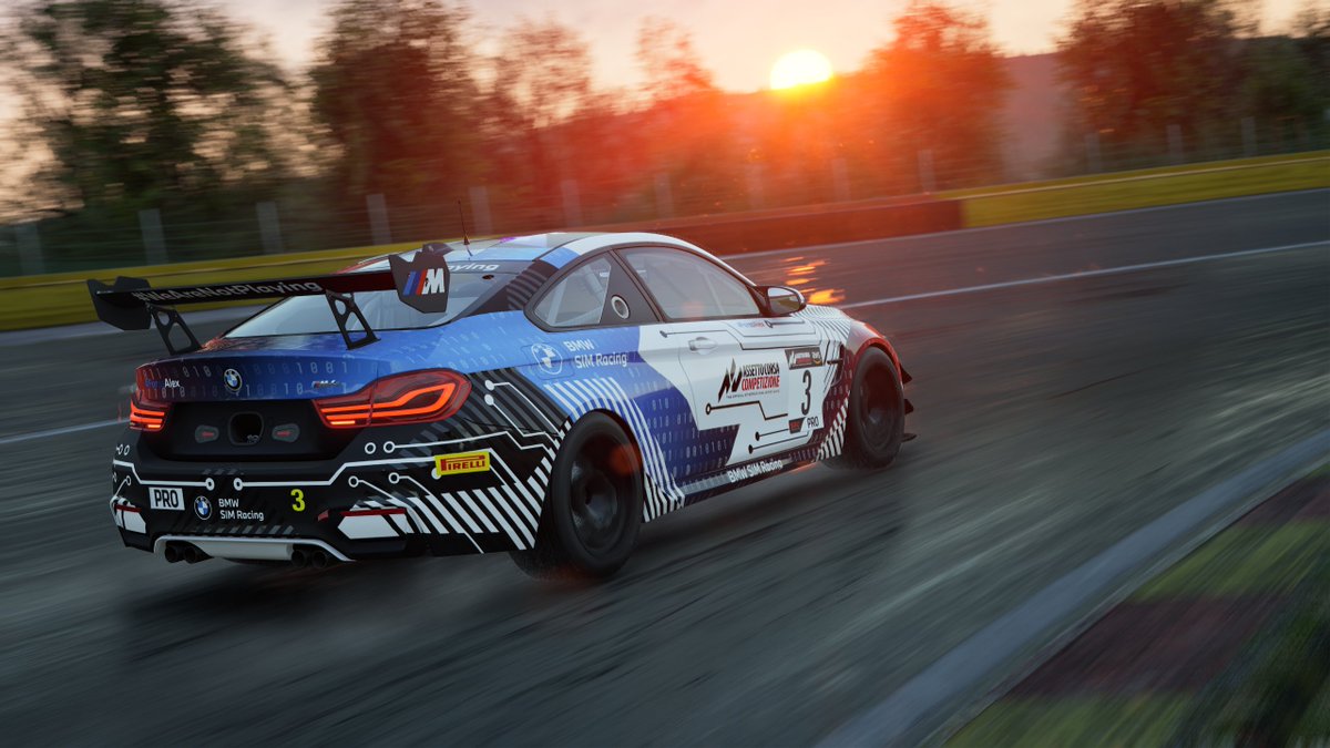 Tune into the BMW Sim Live event at 17.45 CET tomorrow to watch the Sim Time Attack Championship Finals on Assetto Corsa Competizione. 

There will also be a little surprise for you...

📺 twitch.tv/bmwesports

#BMWSIM
#BMWSIMLIVE
#WEARENOTPLAYING