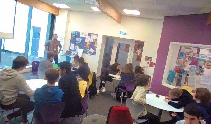 TrentHistPol's tweet photo. Thank you to Josh from @LASARcentre for running a fantastic session with some of of Y10 and Y11 High Achievers today on ‘Caring for our planet’ @TrentCollege https://t.co/A1lSZMiByx