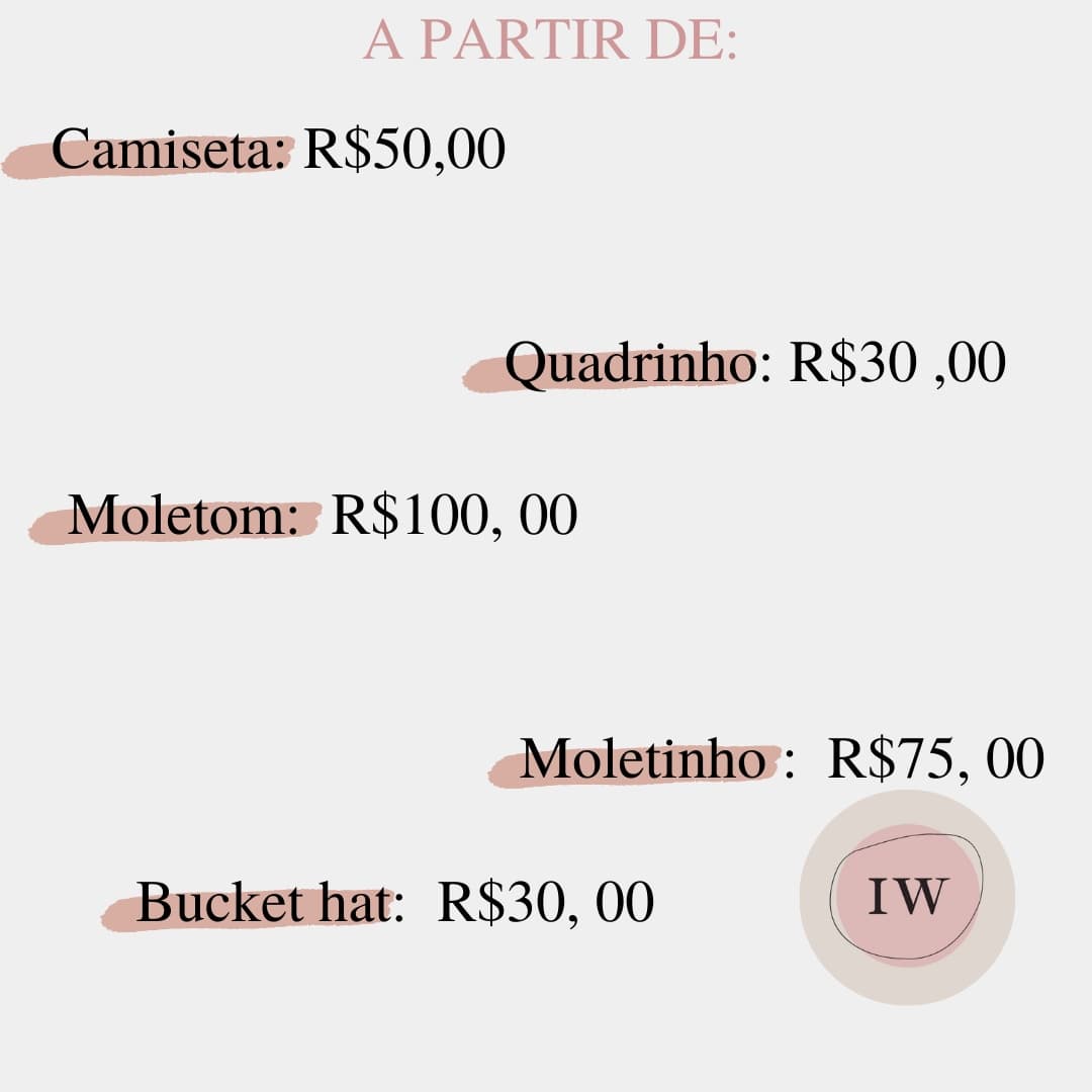 ShopInWonder's tweet photo. ESTAMPA FALLING💌

Disponíveis para camisetas, quadrinhos, moletons, moletinhos e bucket hat!

Os valores podem variar segundo estampas e variações. https://t.co/XWjkvnC33U