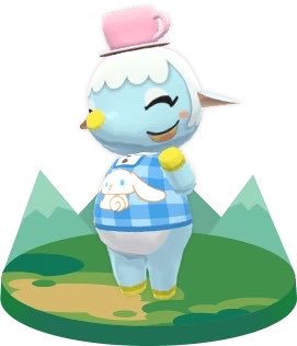 pinkblueotd's tweet photo. 💖💙✨ Today’s first Pink/Blue duo of the day is Chelsea and Chai from Animal Crossing! They’re villagers who are fans of the Sanrio characters My Melody and Cinnamoroll respectively! https://t.co/wpe75pNig8