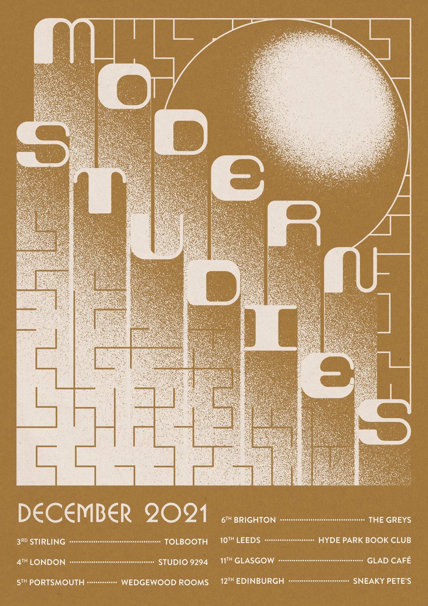 Modern_Studies_'s tweet photo. We’d really appreciate anything you can do to help us promote our tour of these fab venues, it’s a small miracle we’ve got to this point and we want to play our bangers to lots of folk, not just the ones we’re related to! 🙏❤️ https://t.co/4RVBjN42uH