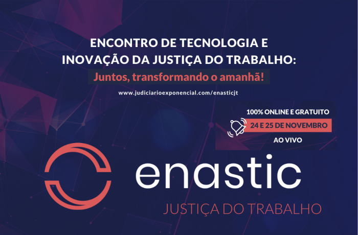 DIVULGAÇÃO:
<a href="/TRT13PB/">Tribunal Regional do Trabalho da 13ª Região - PB</a> promove Encontro de Tecnologia e Inovação da Justiça do Trabalho na próxima semana: trt16.jus.br/noticias/trt-1…
