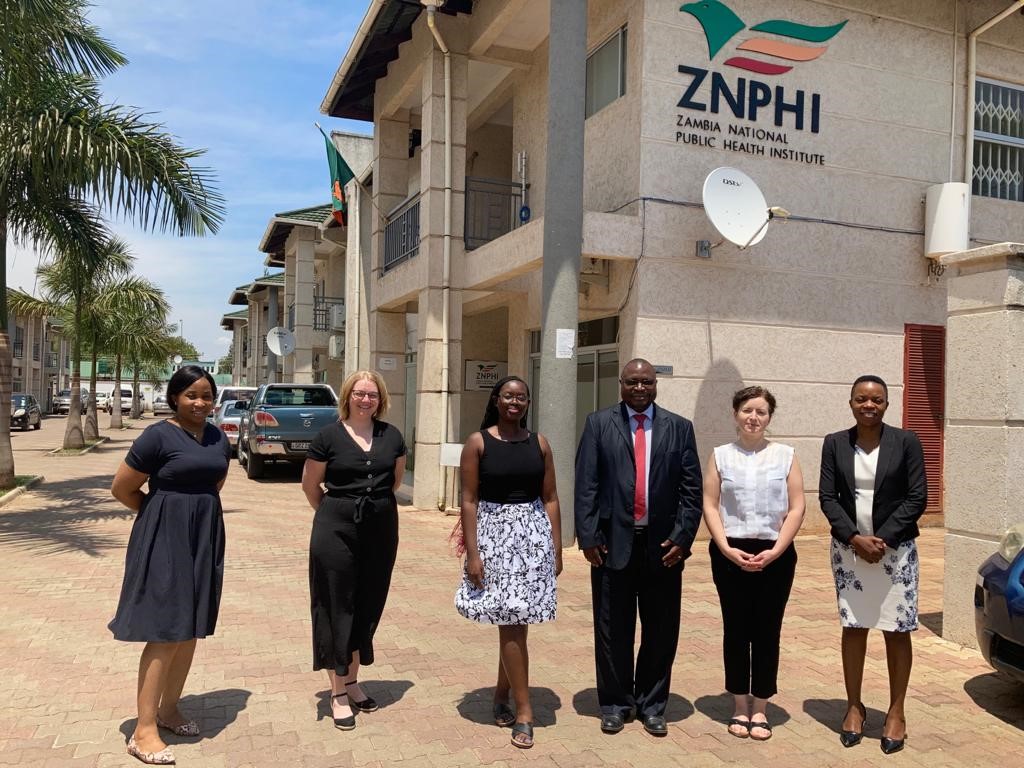 UKHSA's tweet photo. (2/3) This week, the team met with @NathanKapata and Angela Butale from @ZMPublicHealth to discuss the current and future efforts to strengthen the EPRR capacity #IHR_Strengthening #GlobalHealth https://t.co/oY2nVMbJAO