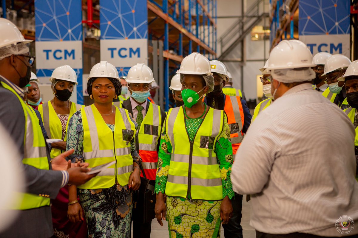 17.11.21 | Madame la Ministre d’Etat, <a href="/adelekayinda01/">Princesse Adèle Kayinda Mahina</a> a visité l’entreprise Technology Corporate Management, « TCM » à Midrand, toujours dans l’objectif de la relance  de la CADECO avec l’entreprise Aaron Sefu SARL. #SouthAfrica #RelanceCadeo