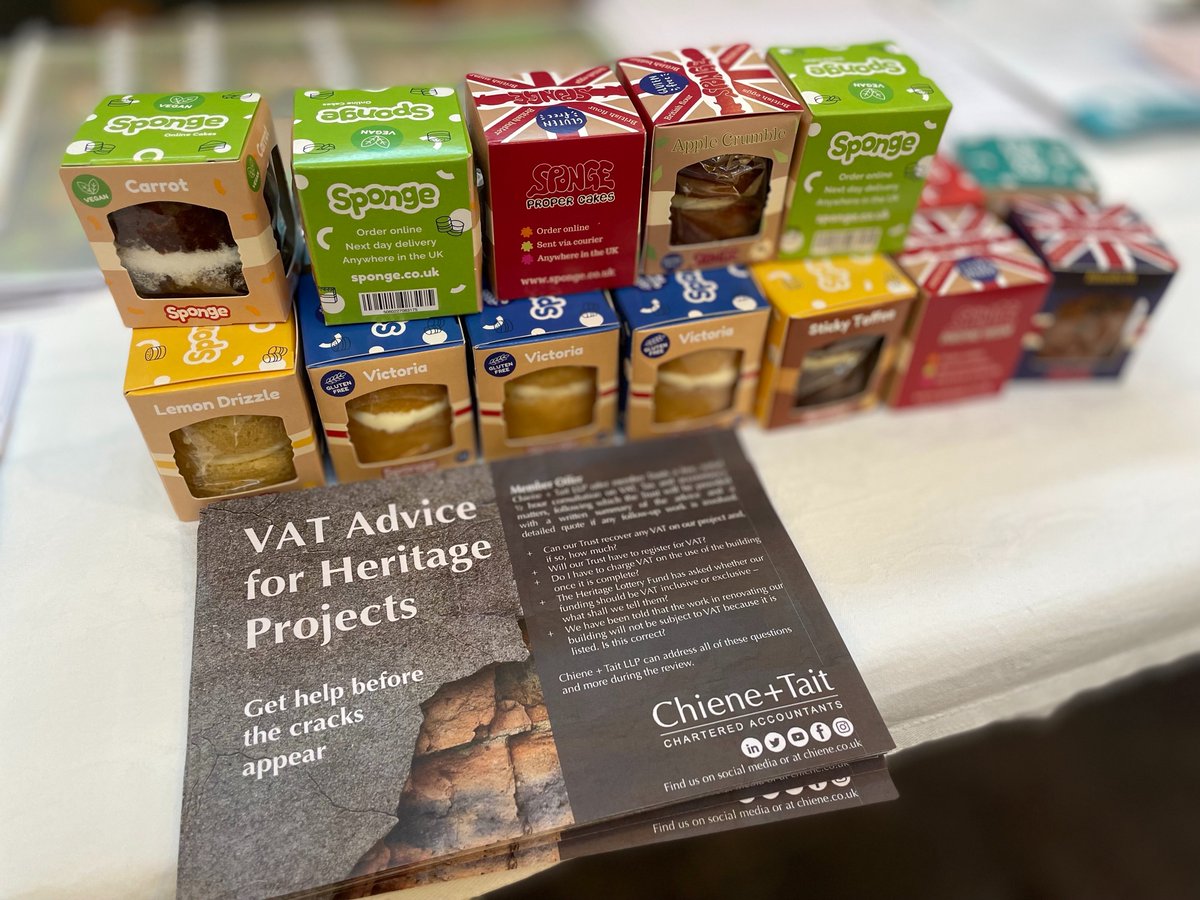 ct_advisers's tweet photo. C+T's VAT Director Iain Masterton is thoroughly enjoying the @HTNmembers Conference 2021 today, meeting loads of members and chatting all things #VAT and enjoying a treat (or two, we don't judge😄). Thanks for having us HTN team! #cakeorbiscuit https://t.co/PTPvfWPhLk