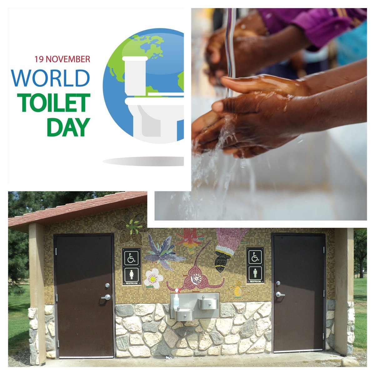 lwes2009's tweet photo. South Africa, let us give our people the respect and dignity they deserve as human beings - provide suitable #toilet and #bathroom facilities for ALL! 🇿🇦

#WorldToiletDay2021 #toiletfacilities #LetsoloWaterandEnvironmentalServices #toilet #Letsolo #Lwes #SanitationForAll https://t.co/loKM1pKJB3