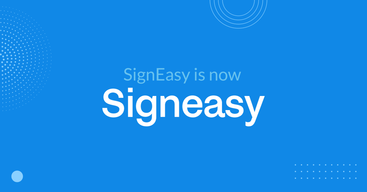 GetSigneasy's tweet photo. #Signeasy brings ‘easy’ to everything you do.

As goes the old adage, “The more things change, the more they stay the same.” Even though we look a little different, our promise, brand values, and direction haven’t changed. 

#rebranding #marketing #logochange #branding #redesign https://t.co/AfMUh156oi