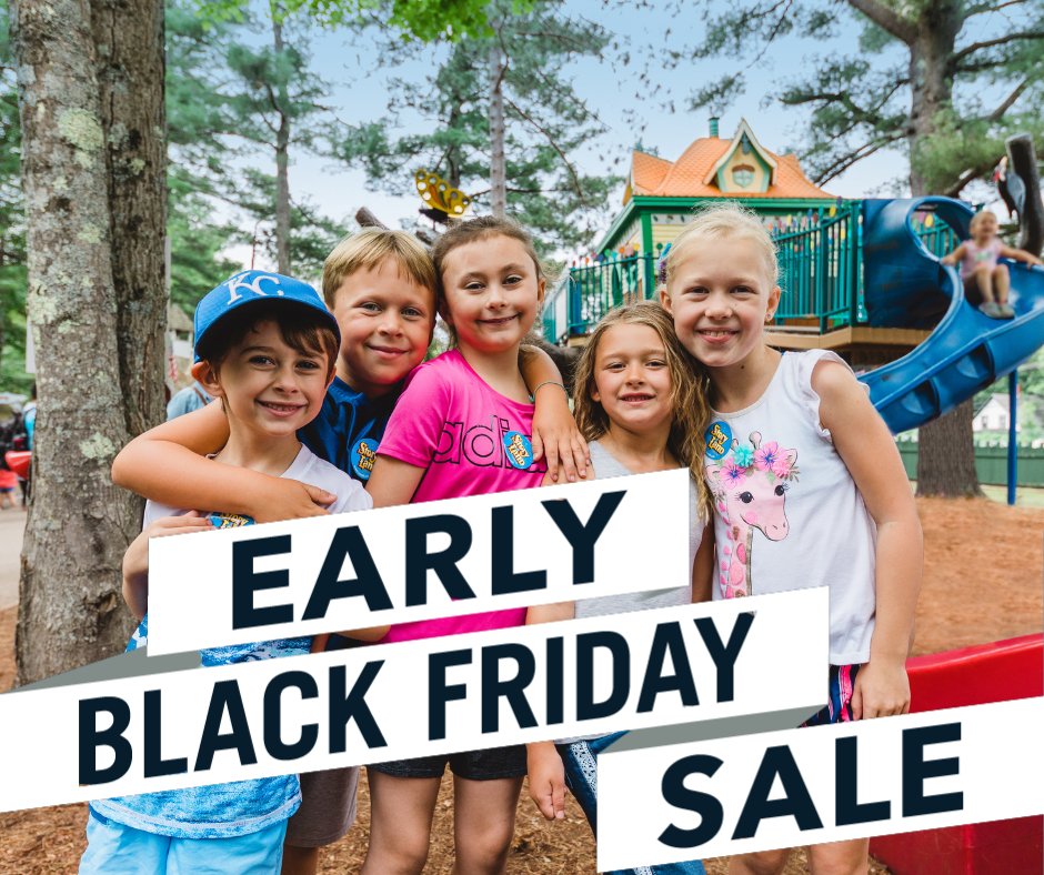 Our Black Friday sale begins a WEEK EARLY at Story Land! 🥳
Get the best rates on Season Passes and Day Tickets NOW on our website. 😊
bddy.me/3HBgoRE