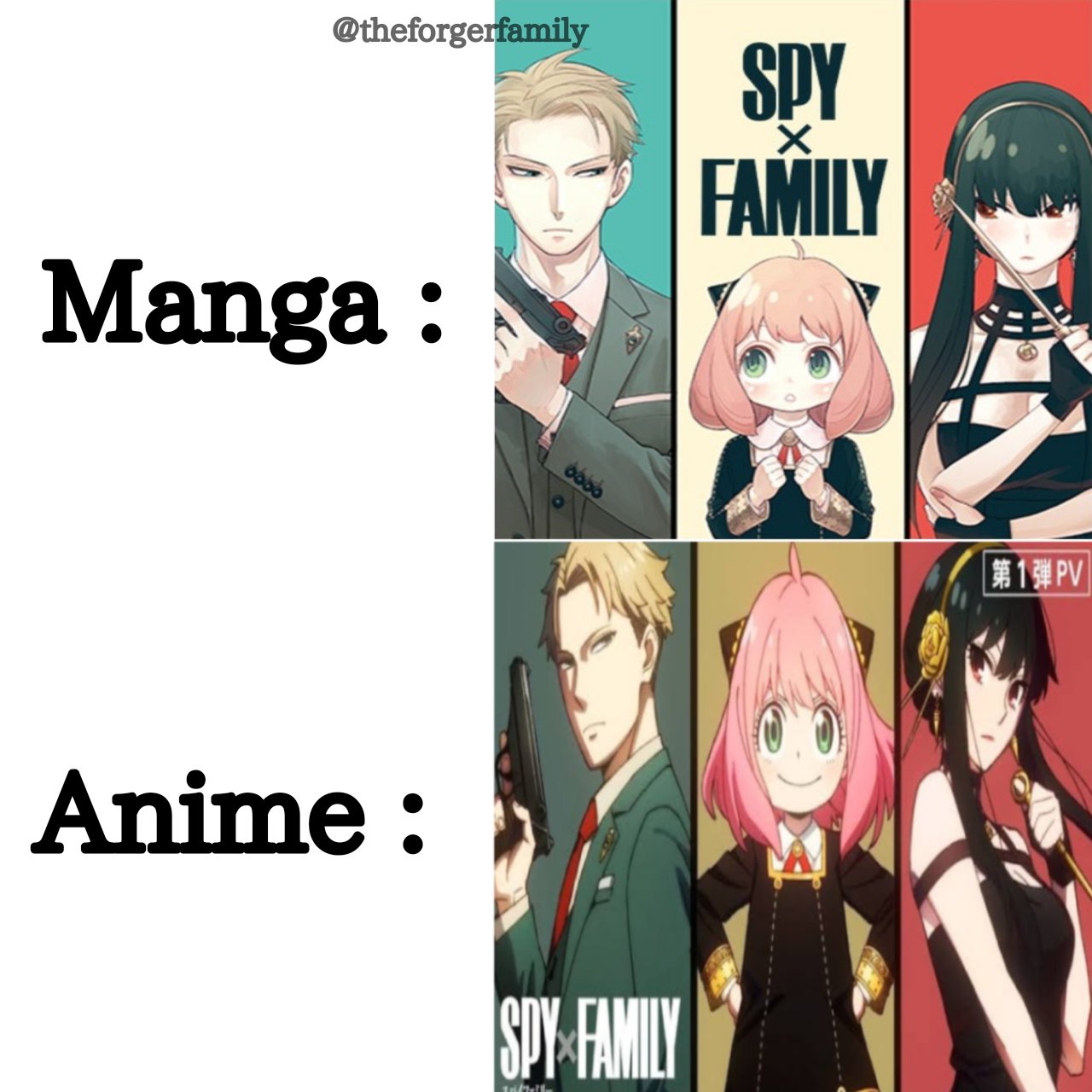 theforgerfamily on X: The Evolution of Anya the Peanut 🥜🌱✨ Manga: Spy x  Family #anime #manga #spyxfamily #spyxfamilymanga #loidforger #anyaforger  #yorforger #anime2022 #animememes #memes #mangamemes #anyapeanut   / X
