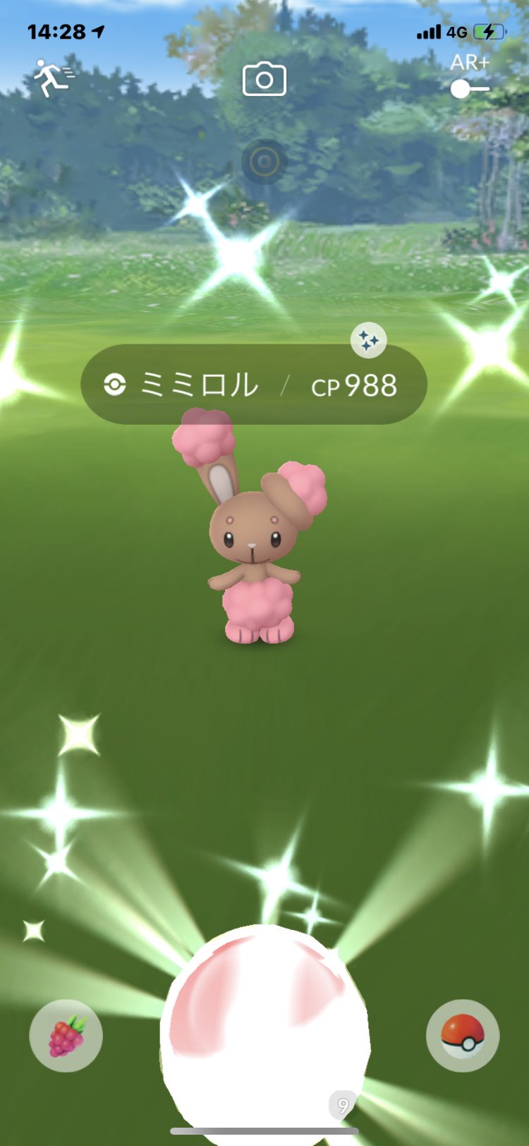Ri Poke 今日の色違いさん ミミロル可愛い 久々だから嬉しい ポケモンgo 色違い ミミロル T Co Pnijihoipq Twitter