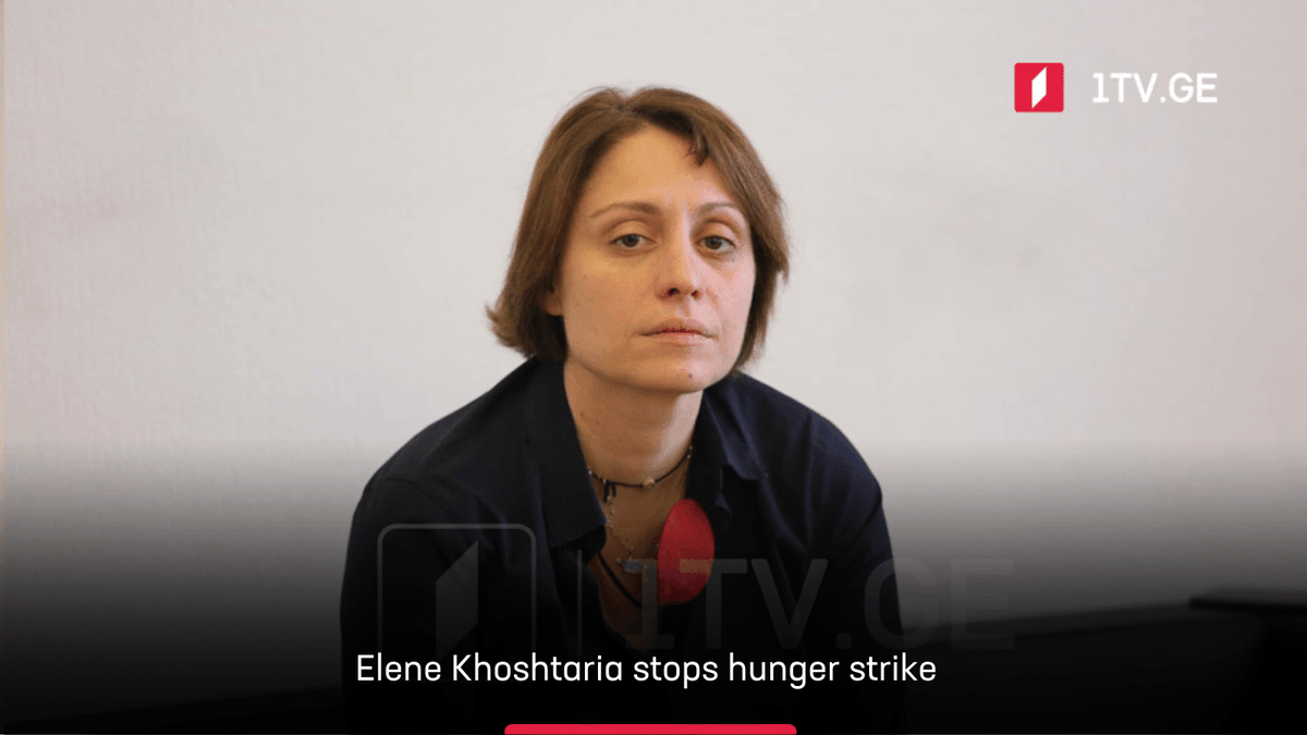 GPBroadcaster's tweet photo. ⭕️ #Droa leader Elene #Khoshtaria has stopped a hunger strike following Justice Minister’s offer to transfer jailed Mikheil #Saakashvili to the Gori Military Hospital for treatment
ℹ️ Read more 👉 https://t.co/ob0UXYmAwG https://t.co/uWM08D4tpg