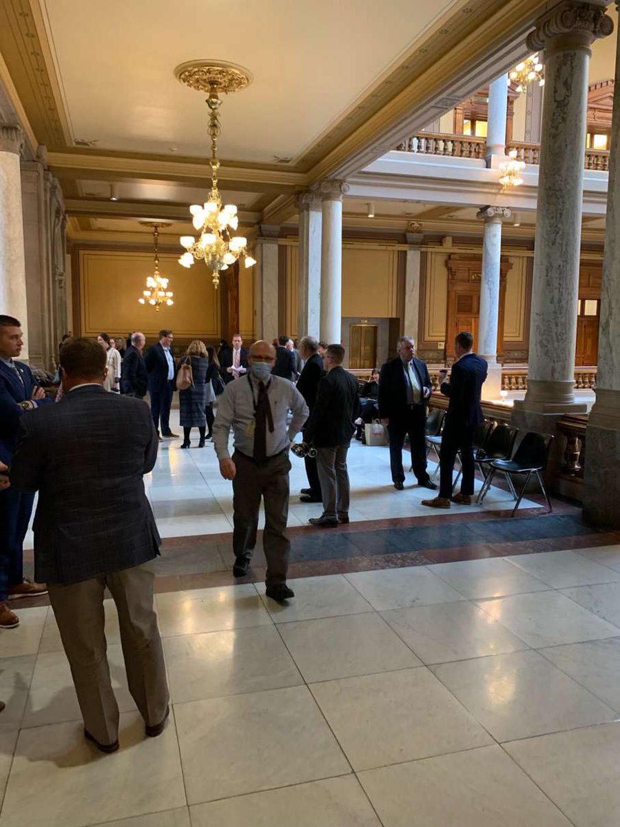 Earlier this week, RJL Solution’s team members Eric Perry and T.J. Collett participated in Organization Day at the Indiana State House. 
#RJLSolutions #Advocacy #GovernmentRelations #INsession #INsession2022 #OrgDay #Indianapolis