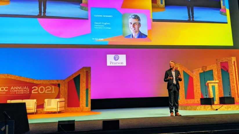 CollegesScot's tweet photo. Before it’s the weekend Colleges Scotland want to say a huge thank you to @AoC_info @AoCDavidH for inviting us to #AoCConf earlier this week in Birmingham - great event and some fantastic learning and new connections made. Wonderful performance too from @TheMcrCollege https://t.co/zZXifmJBgQ
