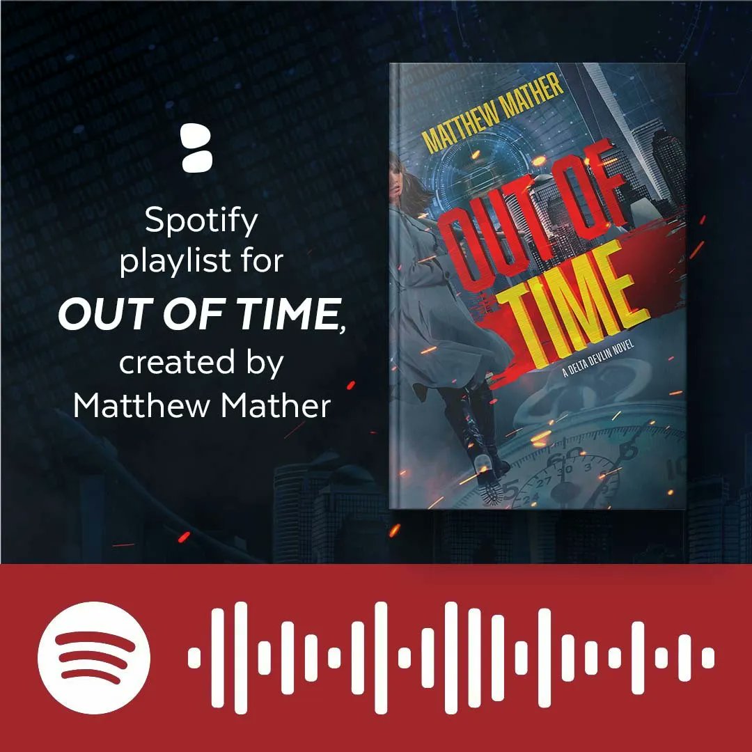 BlackstoneAudio's tweet photo. There’s no time like the present for a poppin' playlist!
We’re clocking in the 1-month #bookbirthday of #OUTOFTIME by @PhutureNews with a new installment of #BlackstoneBookishBeats curated by the #DeltaDevlin series author!
🎧 https://t.co/gWpFjFPCvC
📚 https://t.co/hF0jdseymp https://t.co/IXupUh4syv