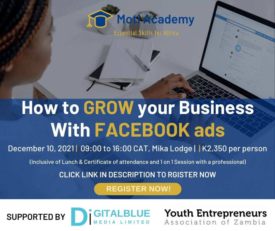 MotiSolutions's tweet photo. How to GROW your business with Facebook ads - https://t.co/g9OuxkCzr9 https://t.co/I0YgDeoITy