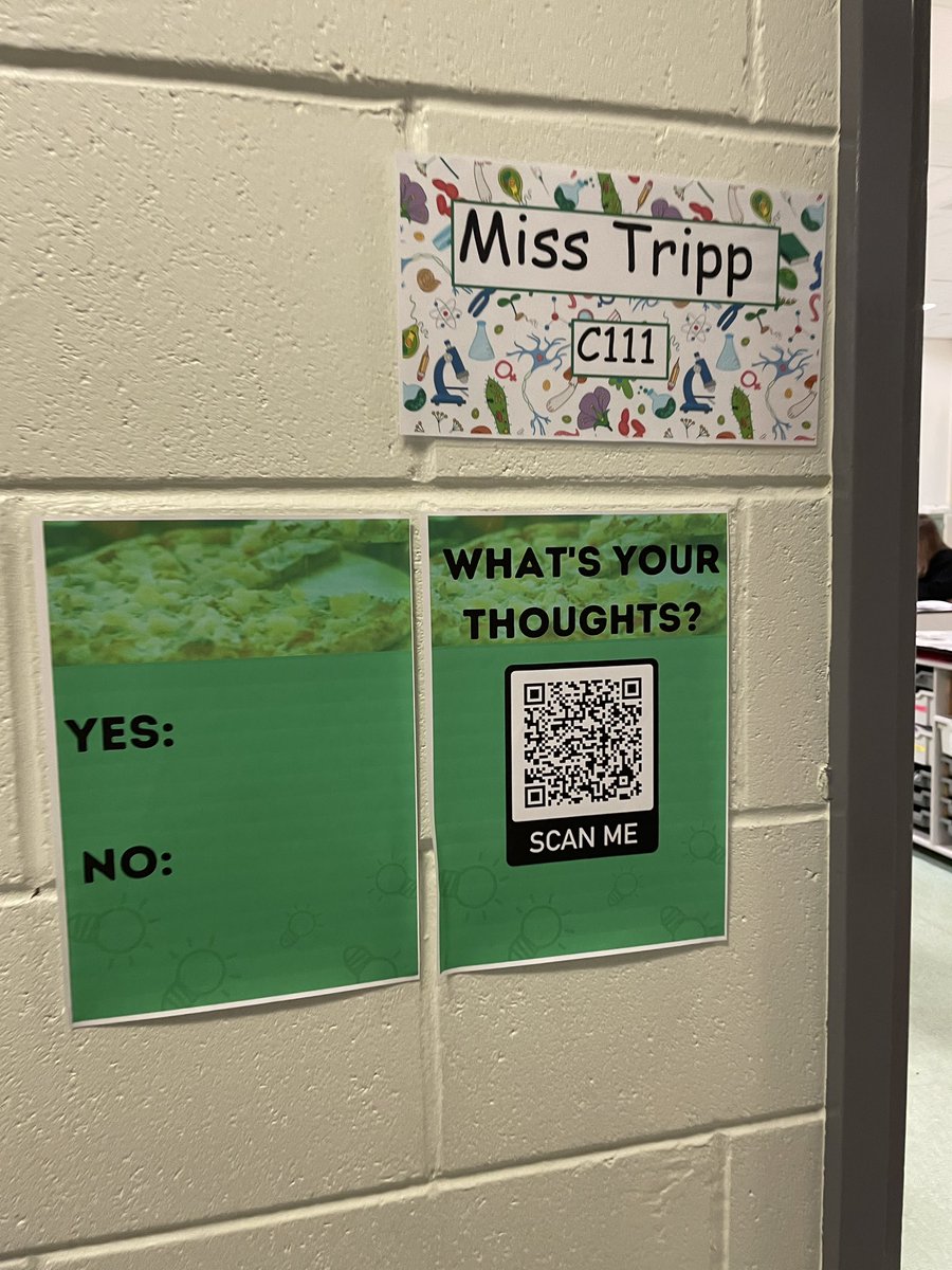 Alva_Science's tweet photo. @AlvaModStuds 
In Science we have chosen to celebrate article 13. We are asking pupils and staff to share their opinion on key issues!!

Look out for the 10 QR codes dotted around the Science corridor! https://t.co/KsoI5pX7bc