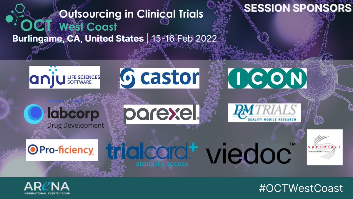 ArenaIntPharma (@arenaintpharma) on Twitter photo #OCTWestCoast
🔊 A shout out to our session sponsors for helping us make the #OCTWestCoast conference possible! register here >> eventsonlineregister.com/tc-events/outs…
<a href="/AnjuSoftware/">Anju Software</a> <a href="/Castor/">Castor</a> <a href="/ICONplc/">ICON Plc</a> <a href="/LabcorpDrugDev/">Labcorp Drug Development</a> #Paraxel #PCMtrials #Proficiency #Trialcard @vieodoc <a href="/Synteract/">Synteract</a> #OCTWestCoast
🔊 A shout out to our session sponsors for helping us make the #OCTWestCoast conference possible! register here >> eventsonlineregister.com/tc-events/outs…
<a href="/AnjuSoftware/">Anju Software</a> <a href="/Castor/">Castor</a> <a href="/ICONplc/">ICON Plc</a> <a href="/LabcorpDrugDev/">Labcorp Drug Development</a> #Paraxel #PCMtrials #Proficiency #Trialcard @vieodoc <a href="/Synteract/">Synteract</a>