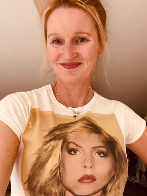 Larajeffries's tweet photo. Wearing Blondie for #TShirtDay @BBC6Music https://t.co/Pje9IAoy6I