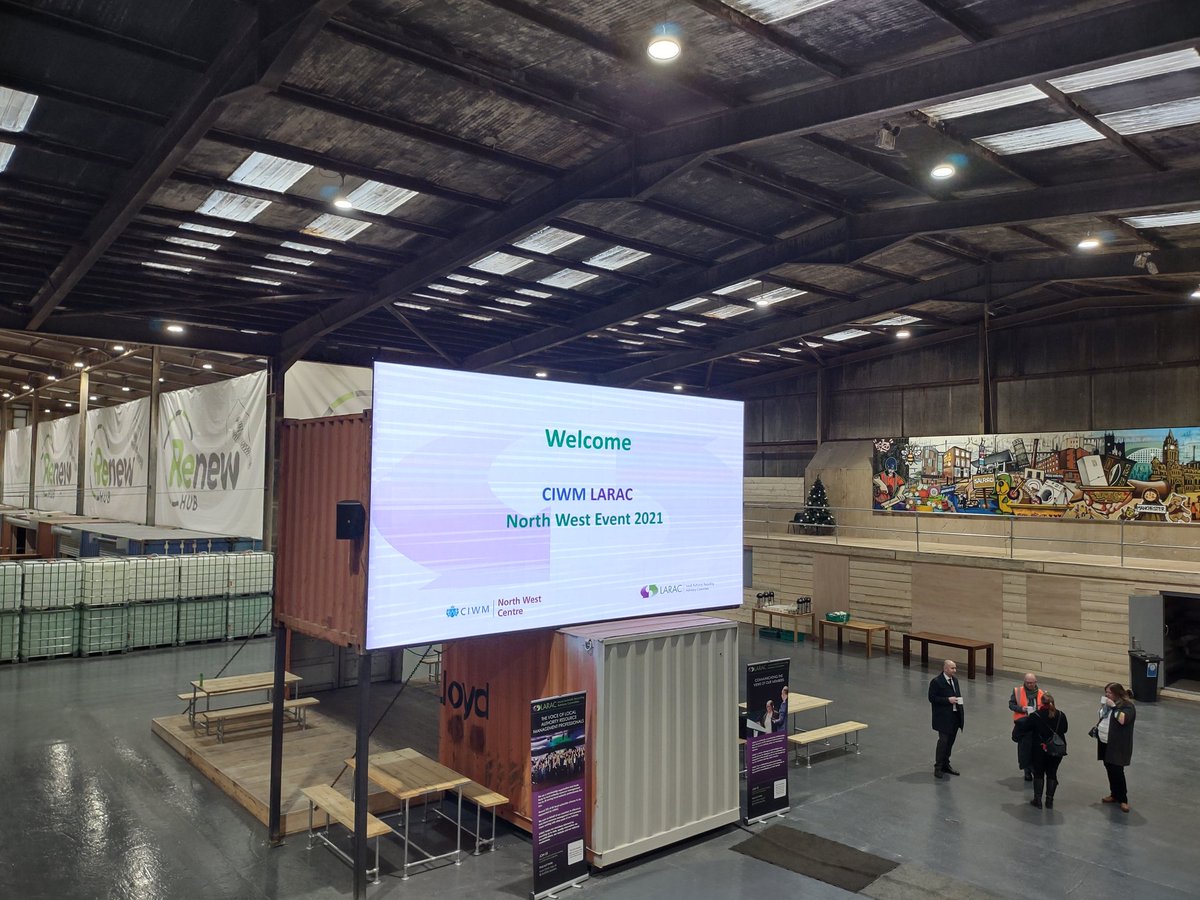 All ready to go for joint NW event with <a href="/ciwmnw/">CIWM NW</a> centre hosted by <a href="/suezUK/">SUEZ UK</a> <a href="/recycle4gm/">Recycle for Greater Manchester</a>