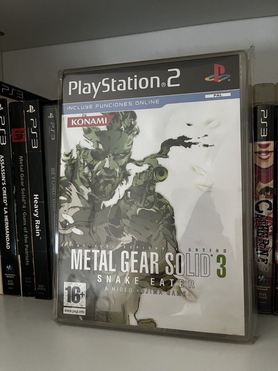 QArlos83's tweet photo. Esta maravilla cumple 17 años… como pasa el tiempo. Siempre será mi MGS favorito... #LongLiveBoss https://t.co/VNXJFIrtOa
