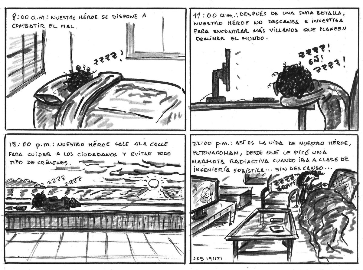 guolberin23's tweet photo. https://t.co/ceMq8peg0Z
#chumukadas #chumukadas425 #nuestroheroe #putovagoman #ingenieriasobistica #marmotaradiactiva #comics #chistes #dibujos #dibujito #viñetas #ilustracion #drawings #art #comicstrip #illustration #artwork #draw #pencil #marker #sketch #sketchbook #artist https://t.co/HNFl0o0O59