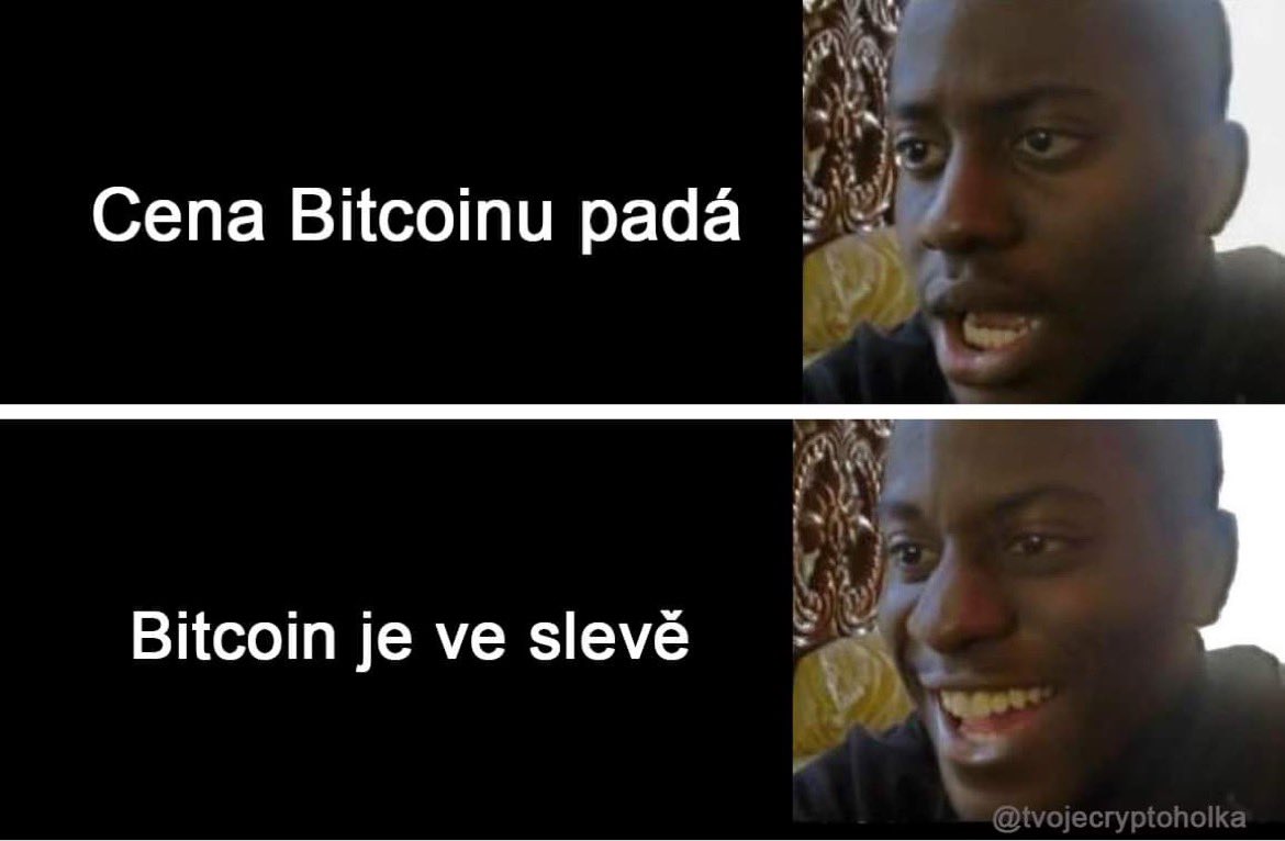 Pokaždé👇😂 Máš nakoupeno ? #Bitcoin