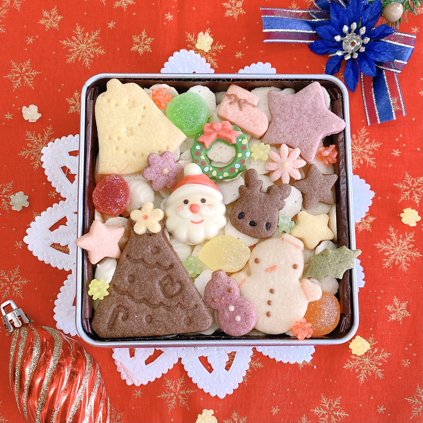 おかしの家 メリークリスマス メルヘンチックなクリスマスクッキー サンタさんとトナカイさん かわいいブーツに どんなプレゼントくれるかな T Co Lo8iuppe00 おかしの家 クッキー プチギフト 相模原 淵野辺 手土産