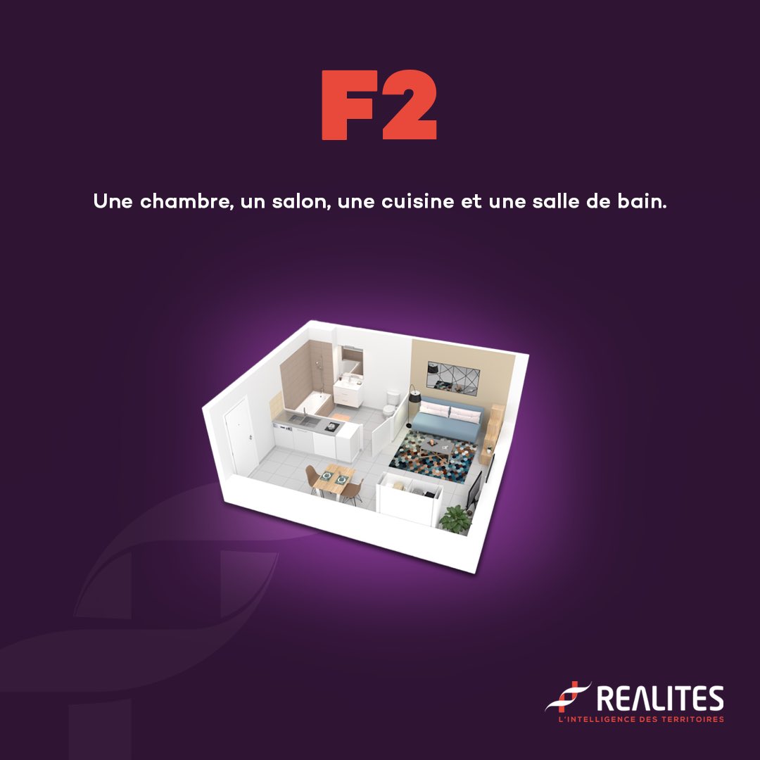 REALITES_Sn's tweet photo. •Un F1 est un appartement comprenant 1 pièce, 1 cuisine et 1 salle de bain.
•Un F2 est un appartement comprenant 1 chambre, 1 salon, 1 cuisine, et 1 salle de bain.
#GroupeREALITES #Realitessenegal #Intelligencedesterritoires #UtilesPartout #Ouvrage #immobilier #senegal https://t.co/vpIOnrvjER