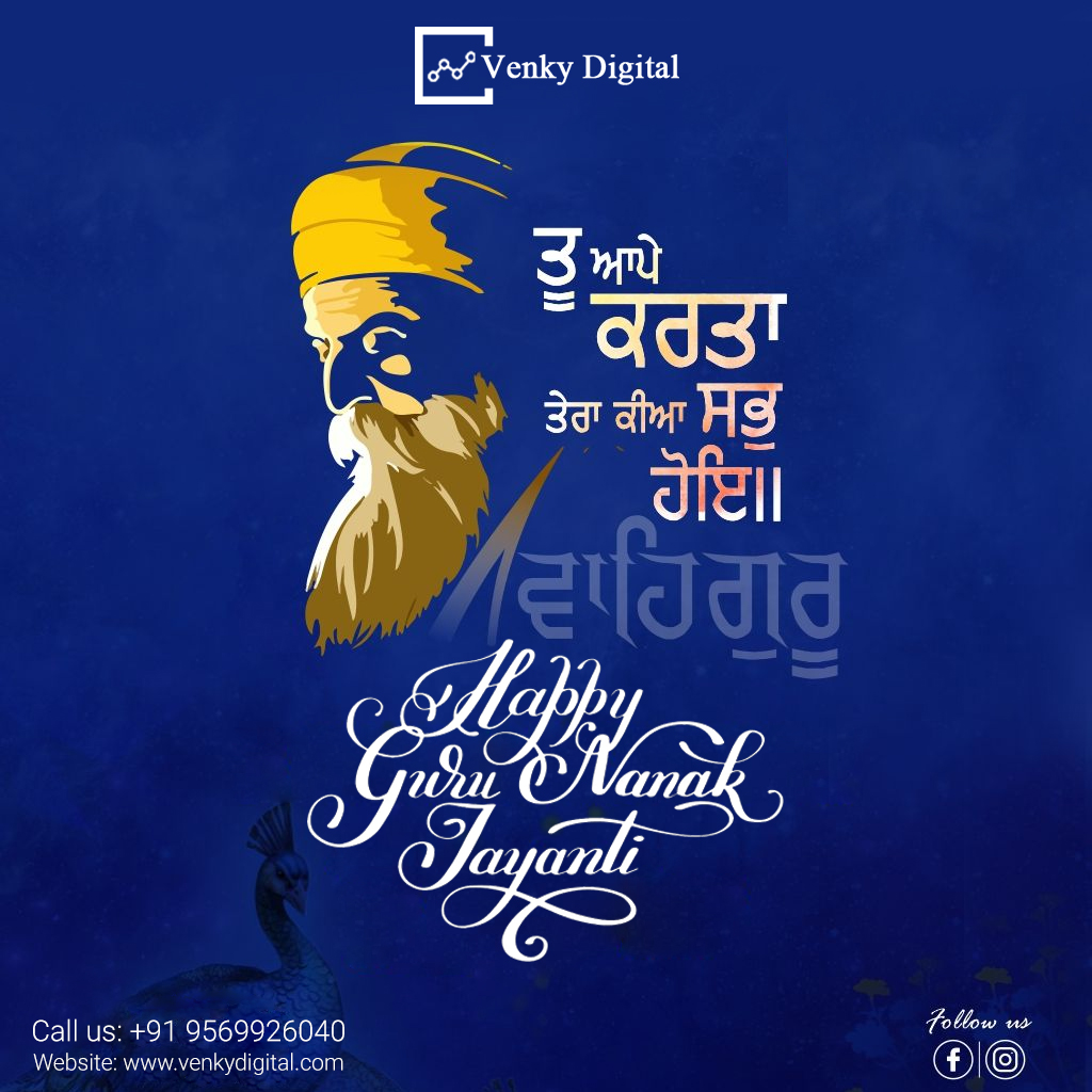 venkydigital97's tweet photo. Heartiest wishes to you and your family on this auspicious day. 
May this Gurpurab bring a lot of joy and happiness to your life Happy Gurupurab
#HappyGurpurab #HappyGuruNanakJayanti #venkydigital #smo #bestsmo #digitalmarketing #digitalagency https://t.co/CEcewArmxe