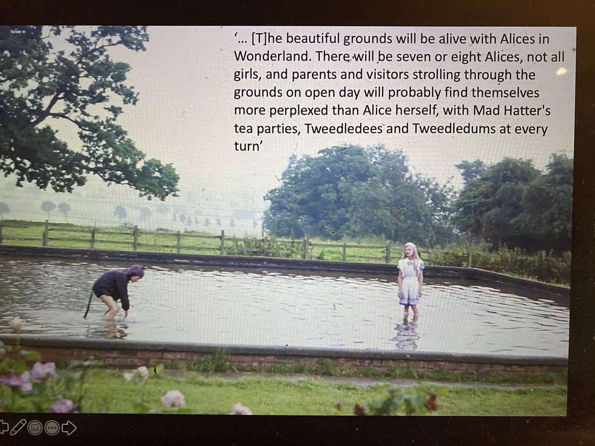 kieraqm's tweet photo. Alive with Alices! Sneak preview of tomorrow’s ‘Alice is a Boy’ talk, V&amp;A South Kensington, 11.30 @BeingHumanFest @QMULSLLF @QMULsed @EngageQM @ItsAlicePower @harrietannereed https://t.co/T6MsoK8lR0