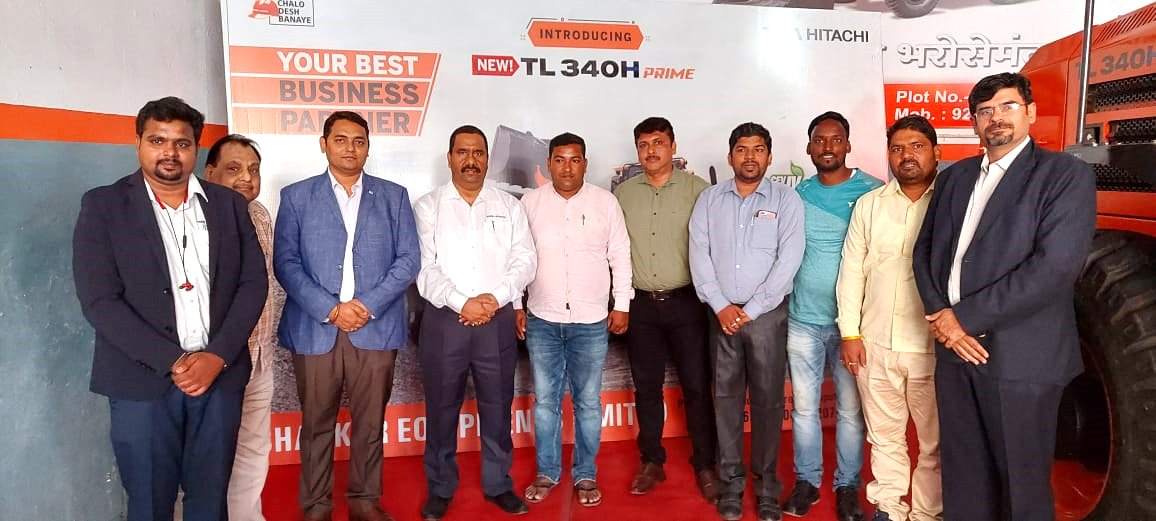 Tata_Hitachi_IN's tweet photo. We are delighted to announce the launch of our all-new CEV-IV compliant TL340H Prime Wheel Loader at our dealership Shankar Equipments Limited, Patliputra, Patna.
#TataHitachi #WheelLoader #CEVIV #ChaloDeshBanaye #MasksDownForPhotosOnly https://t.co/rdIU963aAa