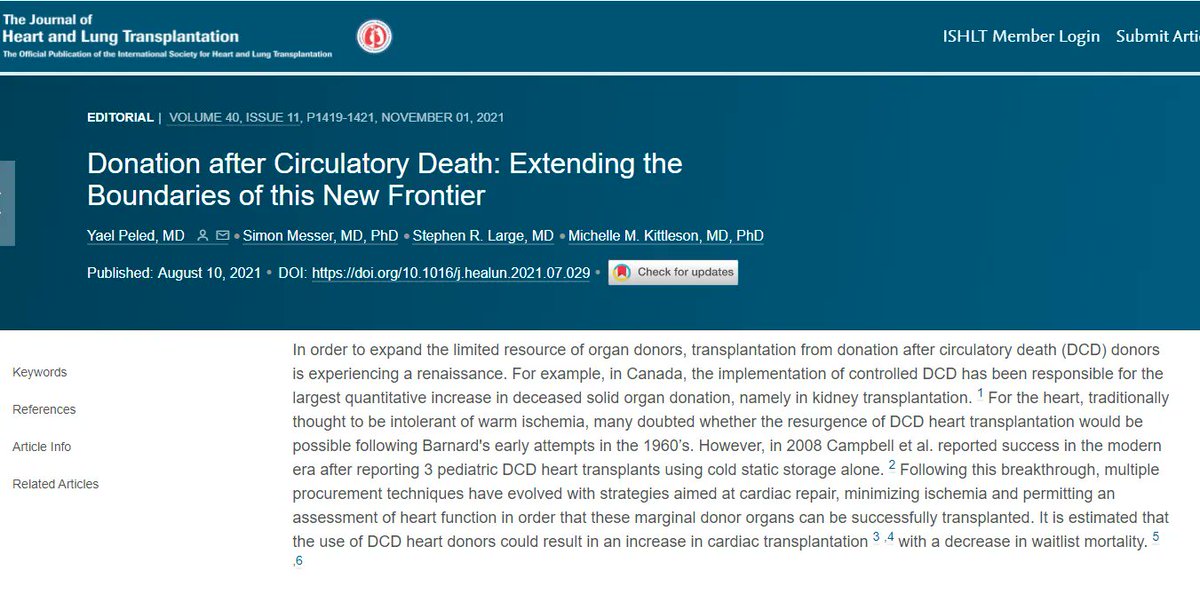RoyalPapLib's tweet photo. #papworthauthors new publication: Donation after Circulatory Death: Extending the Boundaries of this New Frontier. https://t.co/gD9ussvid9. #DonationAfterCirculatoryDeath #heartPerfusion #HeartTransplantation @RoyalPapworth @RoyalPapRes https://t.co/JthAS2quFd