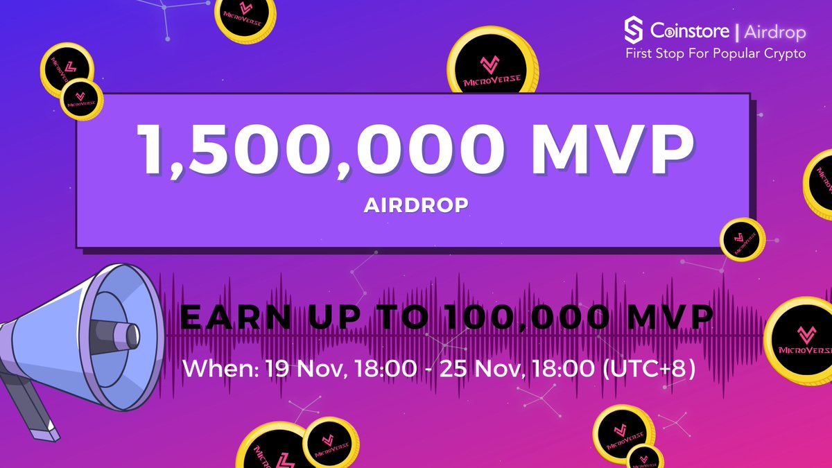 CoinstoreExc's tweet photo. 🚨1,500,000 @Microverse_ GIVEAWAY, Stay tuned!
🤩 Earn up to 100,000 #MVP

📅: 19 Nov, 18:00–25 Nov, 18:00 (UTC+8)

🔗https://t.co/fT4yt2EO2d

Tele:https://t.co/s3zHjo0eOh
Web:https://t.co/1bz4QKBNSv

#crypto #exchange #Mircroverse #NFTs #virtual reality #VR https://t.co/1i6sruW7LK
