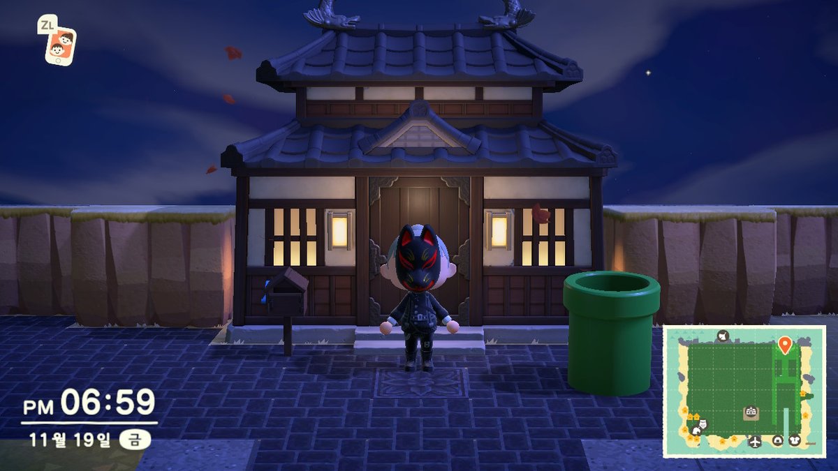 Ahrang725's tweet photo. 집외관바꿨당 #동물의숲 #AnimalCrossing #ACNH #NintendoSwitch https://t.co/JpwpG62Ug7