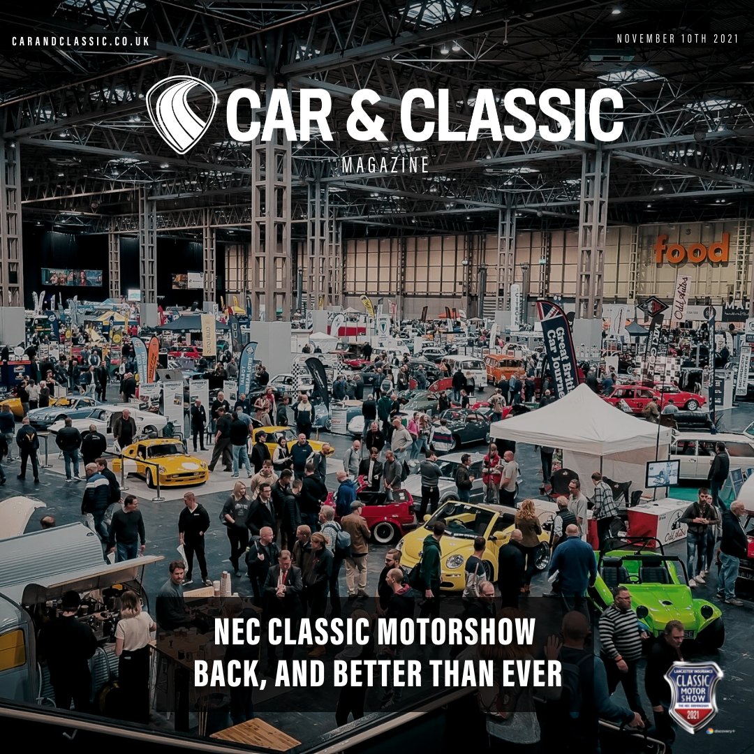 carandclassic's tweet photo. •Car & Classic Magazine•
NEC Classic Motorshow - Back & Better Than Ever 🚗
Click here to read the full magazine article > https://t.co/5lOiA0yW7A or stop by our Facebook or Instagram to read snippets & look at some awesome pics!
#carwithoutlimits #carphotoshoot #classiccars https://t.co/FsxFI4e24C
