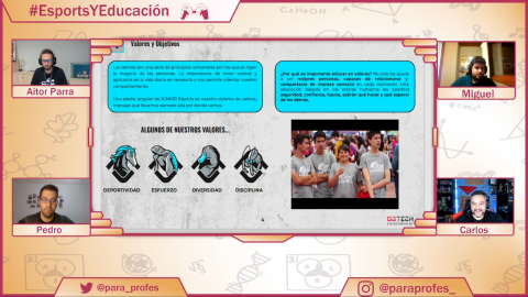 GGTech_gg's tweet photo. Aitor Parra, Product Manager de @JUNIOResp_es, habló el Martes 16 en @para_profes. Gracias a él muchos docentes han podido conocer la Competición Educativa de #Esports entre Centros Educativos. Valores y competencias a través de los #Videojuegos. 

📺https://t.co/ABJGuBO0Lj https://t.co/BwD9hMoXzs