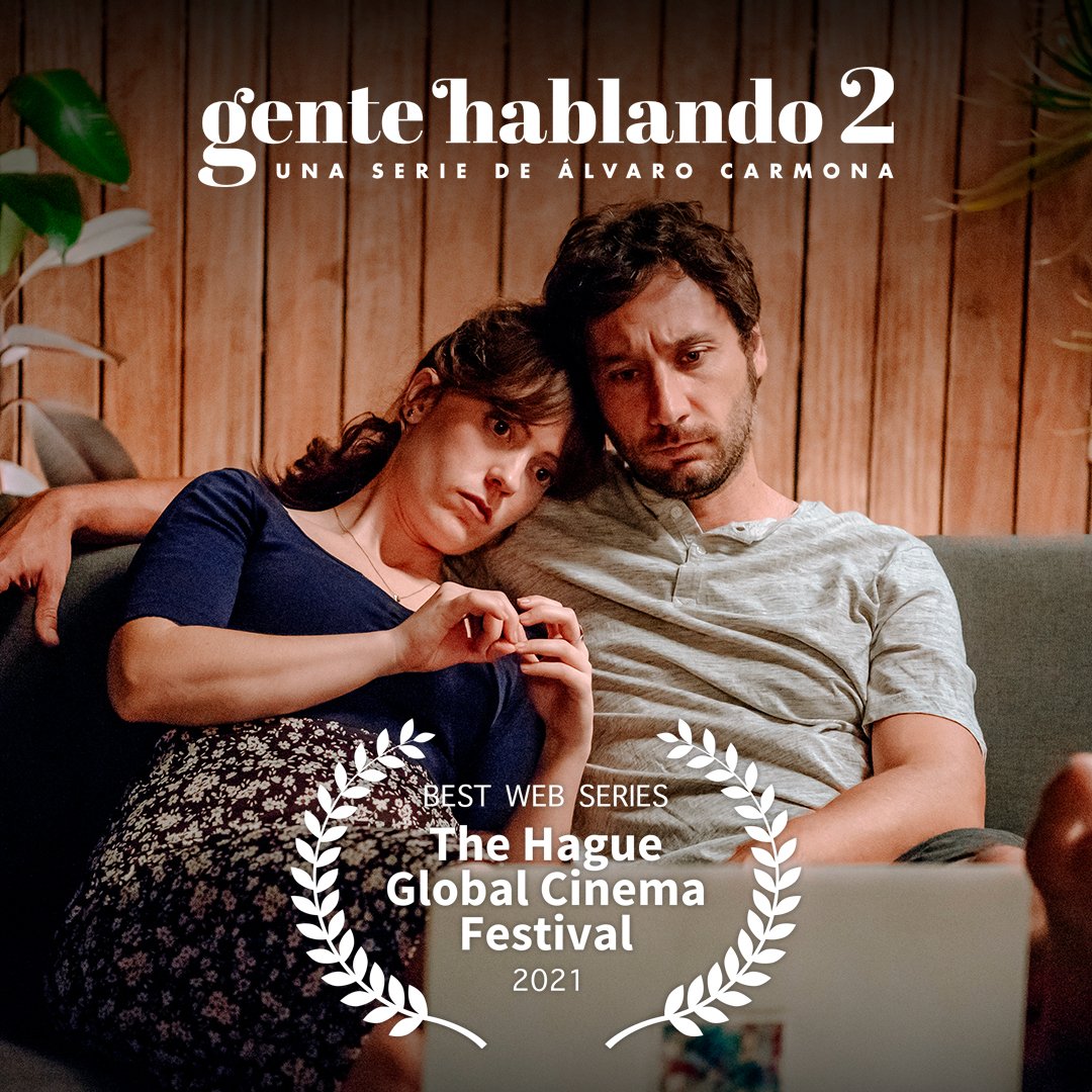 🗣 #GenteHablando, premiada en la categoría "MEJOR WEB SERIE", en The Hague Global Cinema Festival <a href="/HagueWorld/">International Film Festival The Hague</a> 🏆 Estamos muy felices con este nuevo reconocimiento y orgullosos del viaje que está haciendo la serie por todo el mundo 📺