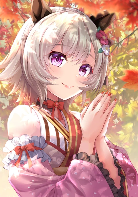 着物カレンチャンです #ウマ娘 #ウマ娘プリティーダービー 