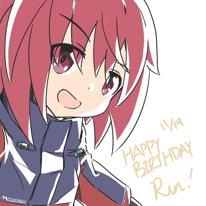 #日向リン生誕祭
#アリスギアお絵かき 