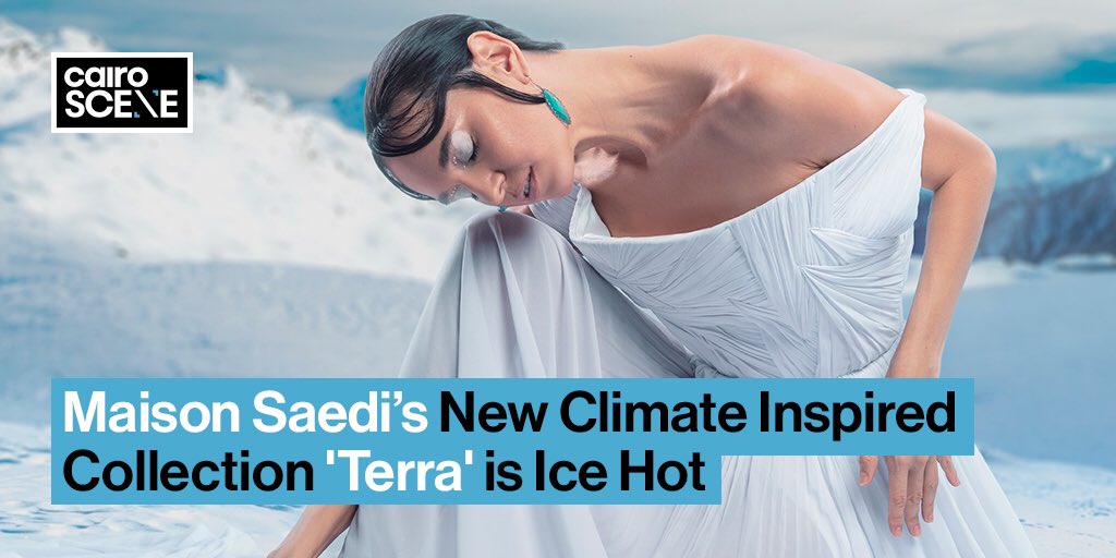 CairoScene's tweet photo. Maison Saedi’s new Terra collection is a hauntingly beautiful body of work inspired by climate change.

https://t.co/qhPsHyajrk https://t.co/Mo9I2JHIwN