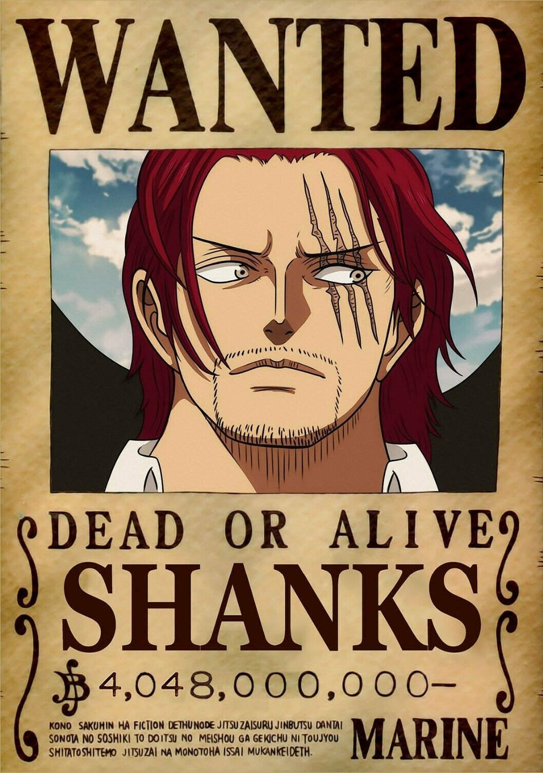 Shanks le Roux One Piece RED Film Date de sortie 6 août 2022 