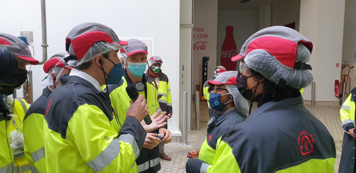Coca-Cola EP France (@cocacolaep_fr) on Twitter photo Elisabeth Moreno a eu l’occasion de visiter notre usine <a href="/CocaColaEP_FR/">Coca-Cola EP France</a> de la <a href="/villedegrigny91/">Ville de Grigny (91)</a>, figure de l’excellence industrielle de CCEP en France, en présence de <a href="/prio91350/">Philippe RIO</a>, Maire de Grigny et <a href="/p_a_raphan/">Pierre-Alain RAPHAN</a>, député de l’Essonne.
#inclusion #industrie #madeinFrance Elisabeth Moreno a eu l’occasion de visiter notre usine <a href="/CocaColaEP_FR/">Coca-Cola EP France</a> de la <a href="/villedegrigny91/">Ville de Grigny (91)</a>, figure de l’excellence industrielle de CCEP en France, en présence de <a href="/prio91350/">Philippe RIO</a>, Maire de Grigny et <a href="/p_a_raphan/">Pierre-Alain RAPHAN</a>, député de l’Essonne.
#inclusion #industrie #madeinFrance