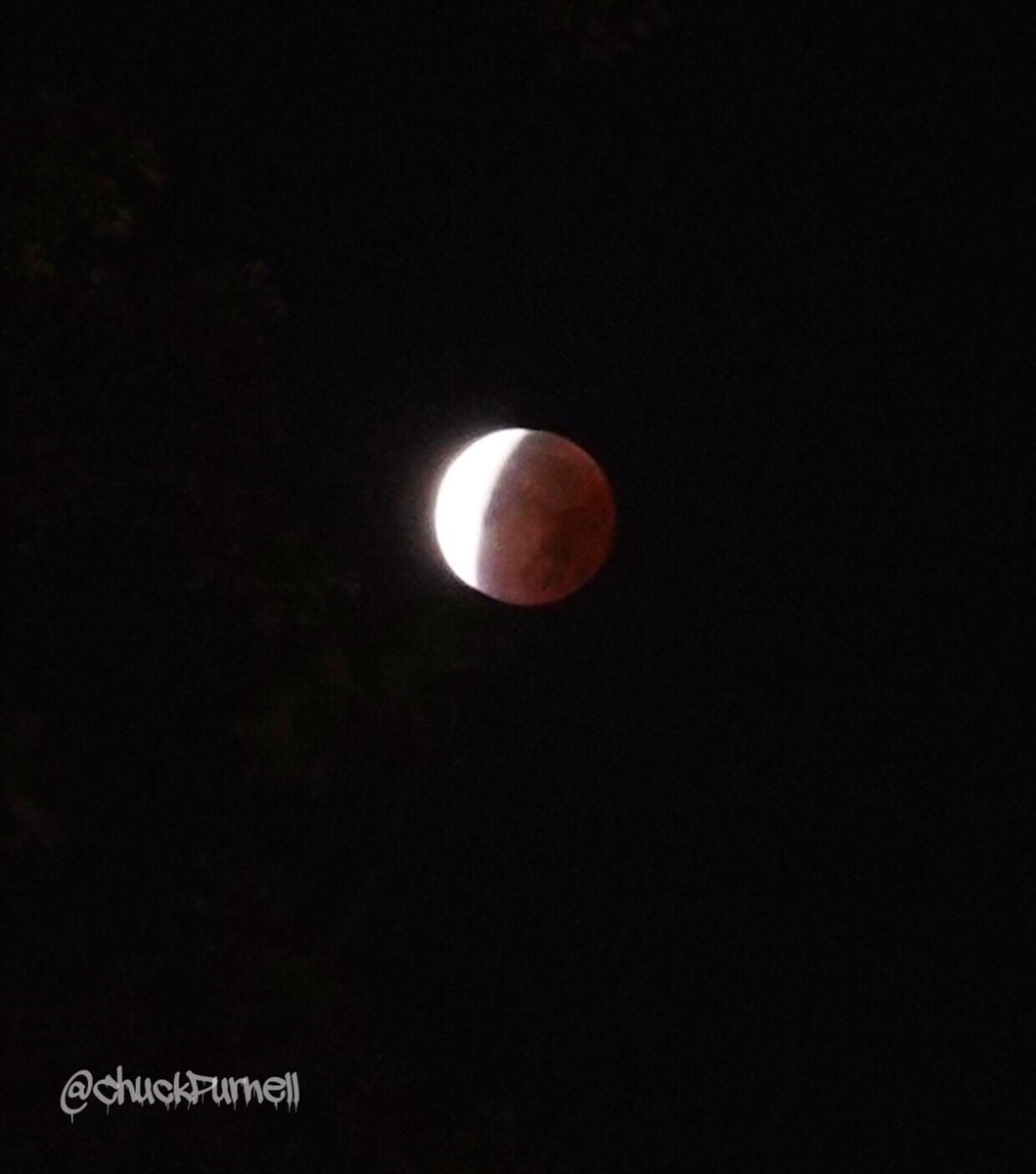 As I was setting up for our morning liveshots, I was able to capture a quick shot of the longest partial Lunar Eclipse in quite some time here in Philadelphia. #LunarEclipse #moonphotography #PartialLunarEclipse #6abcaction