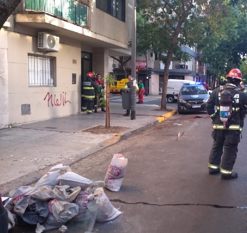 Escape de gas y explosión en Palermo: un herido con el 45% del cuerpo quemado